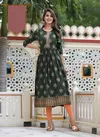 Kasturam 14001 To 14003 Rayon Print Fancy Kurti Collection
